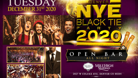 New Years Eve Black Tie Party Flyer 2020